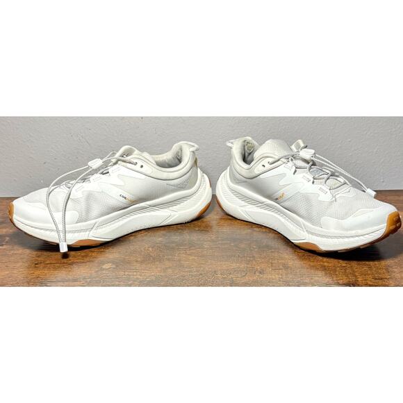Hoka Transport White Gum Running Shoes Women's Size 6B Sneakers 1123154 WWH - Picture 7 of 12